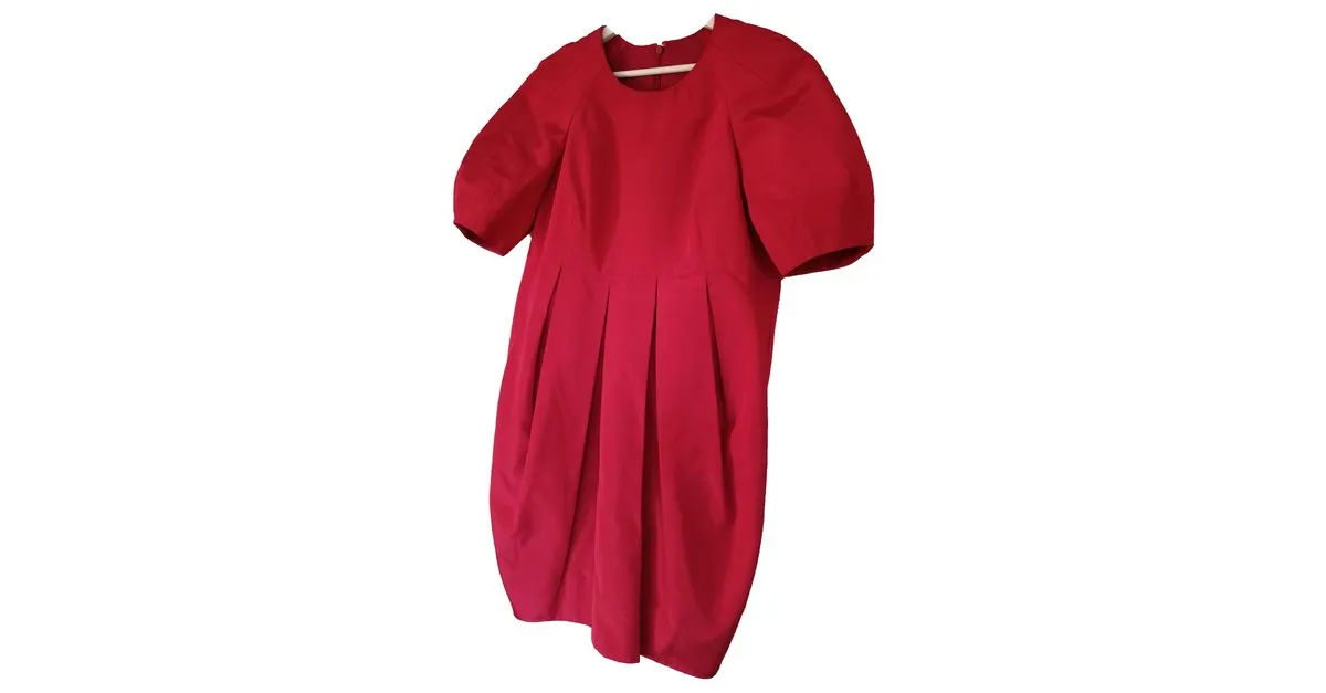 Alexander Mcqueen Vestidos Rosa 
