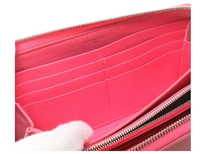 Balenciaga Continental Zip Around Rosa 