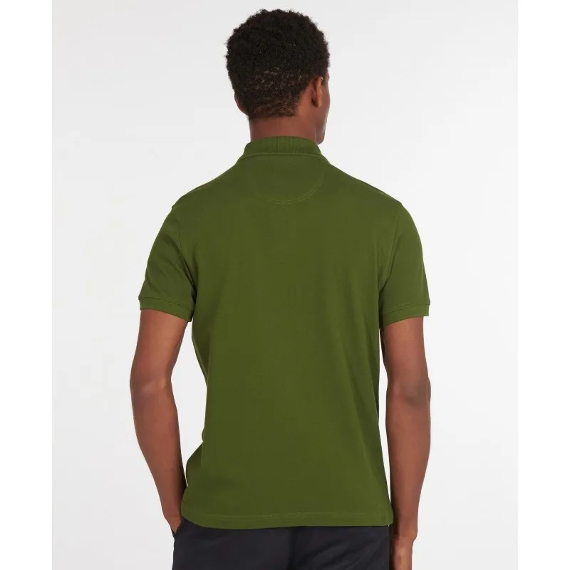 Barbour Sports Polo Rifle green