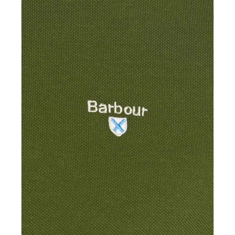 Barbour Sports Polo Rifle green
