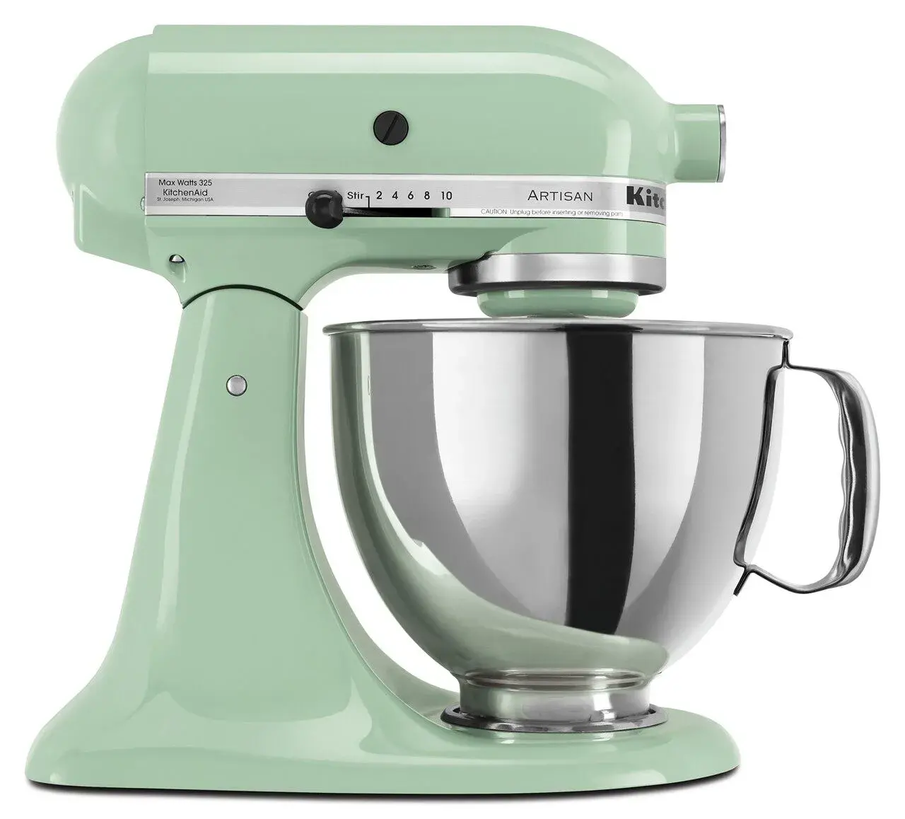 Batidora de pie con cabezal inclinable 325w serie artisan de 4,7Lts