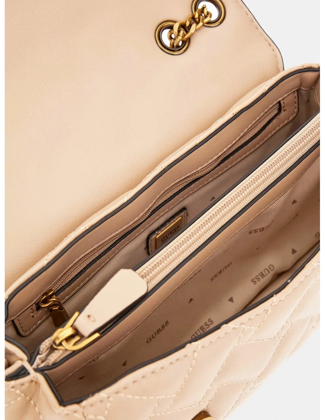 Bolso bandolera Gracelynn pespunteada de Guess