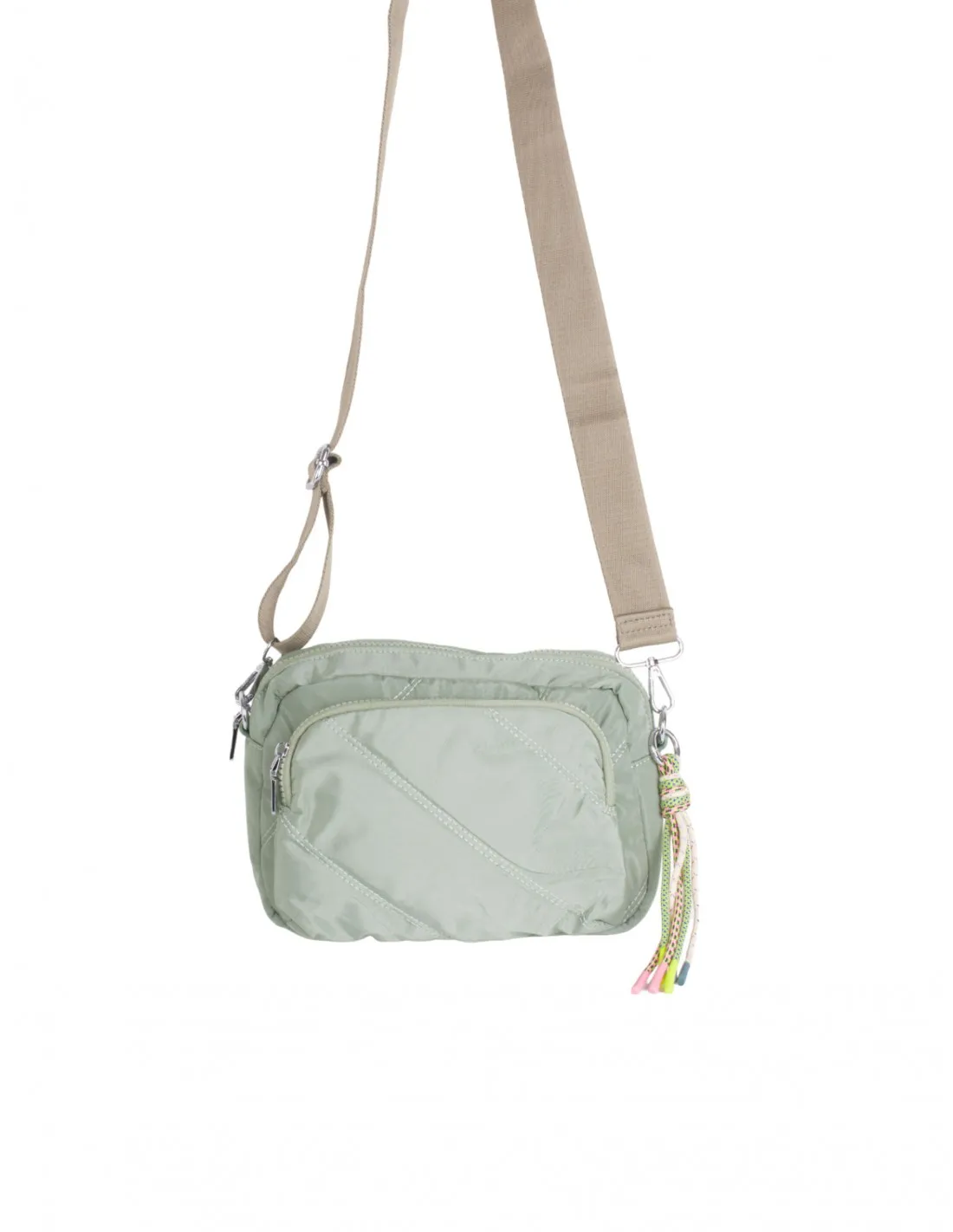 Bolso Bandolera Nylon Sport Verde