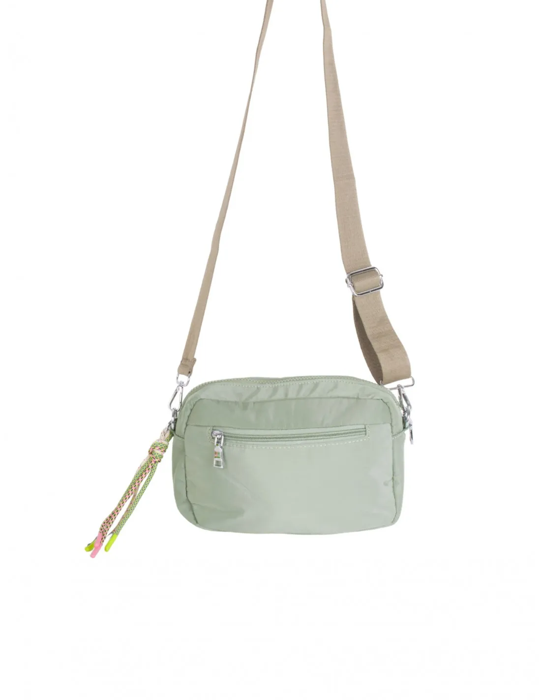 Bolso Bandolera Nylon Sport Verde