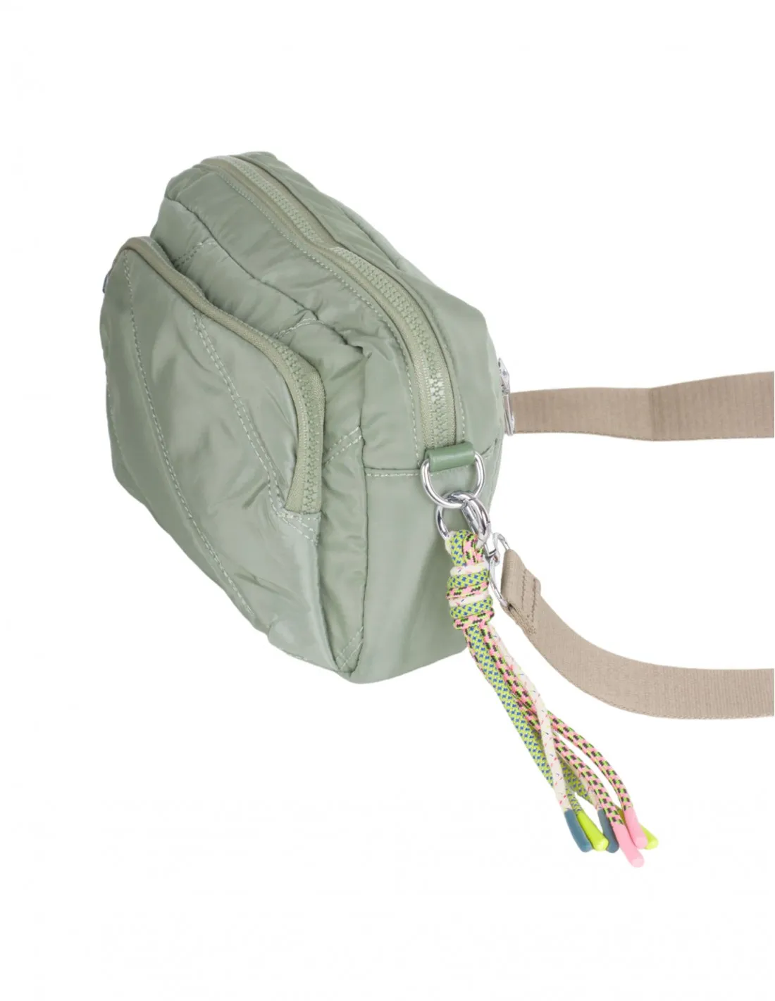 Bolso Bandolera Nylon Sport Verde