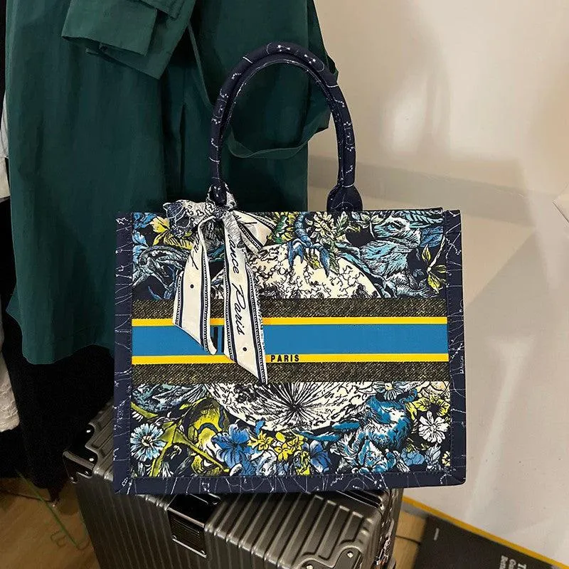 Bolso estampado de hombro