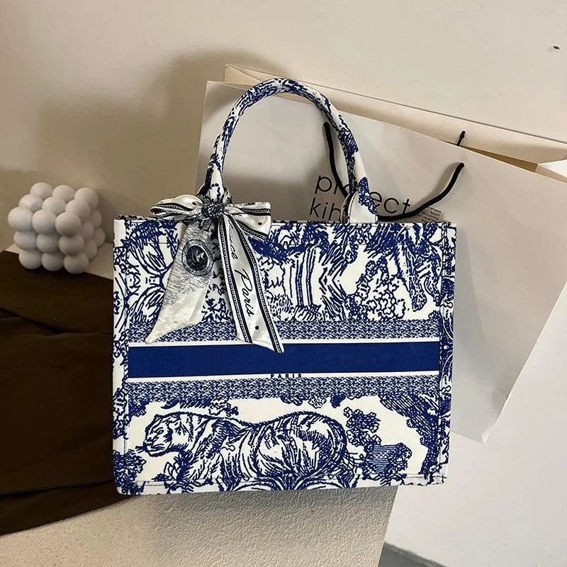 Bolso estampado de hombro