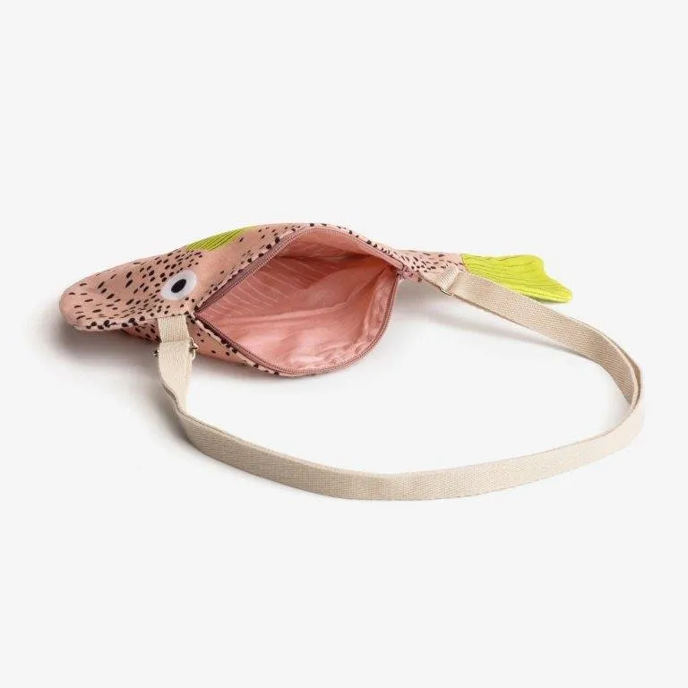 Bolso pequeño Pufferfish (Pez Globo) Rosa