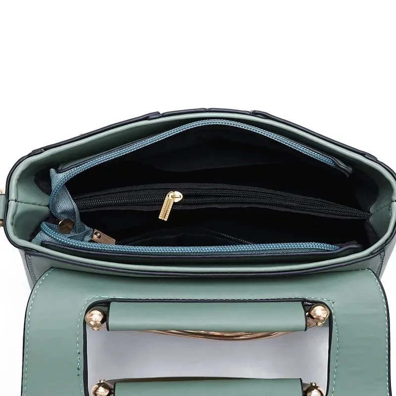 Bolso tote de piel colores