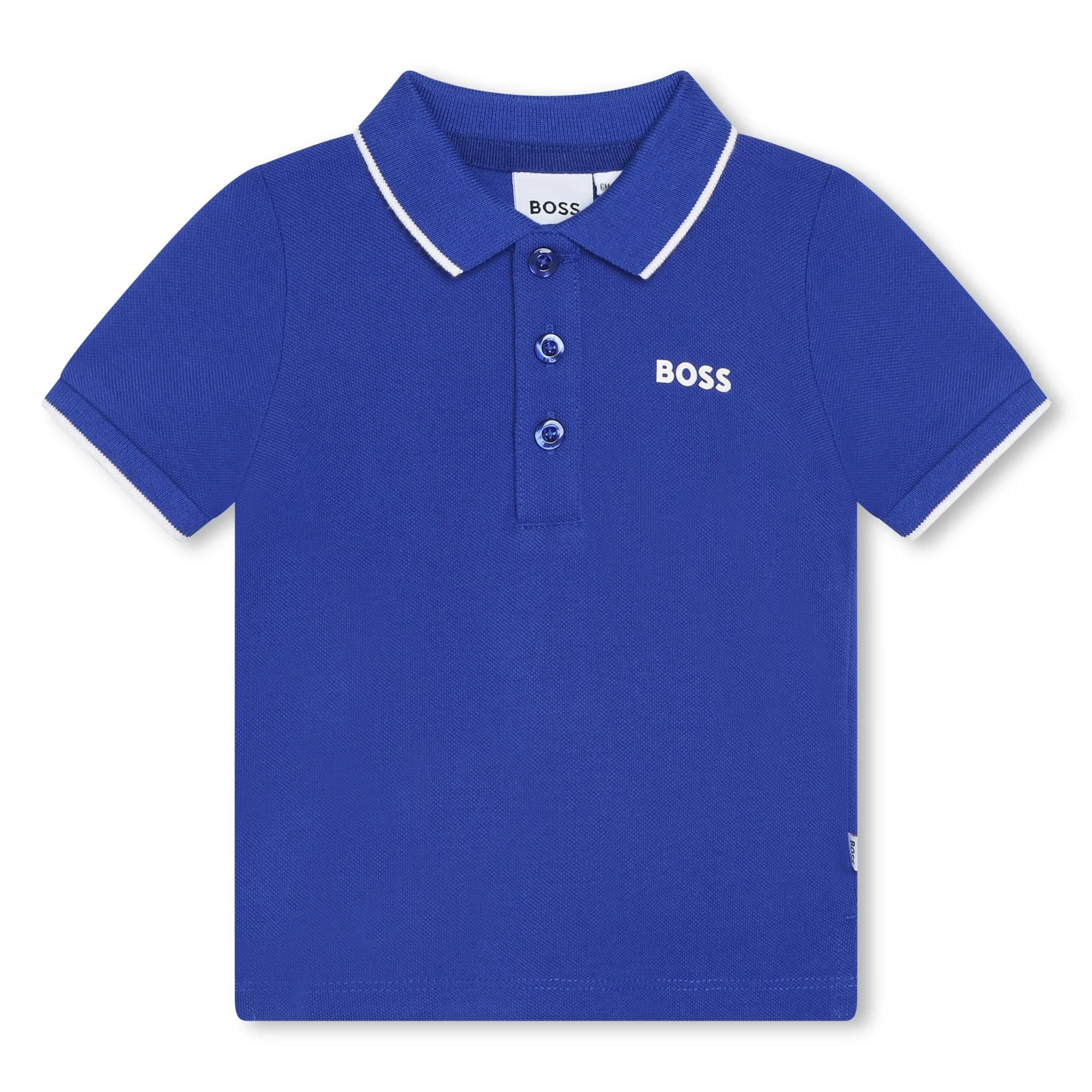 BOSS Polo algodón de manga corta