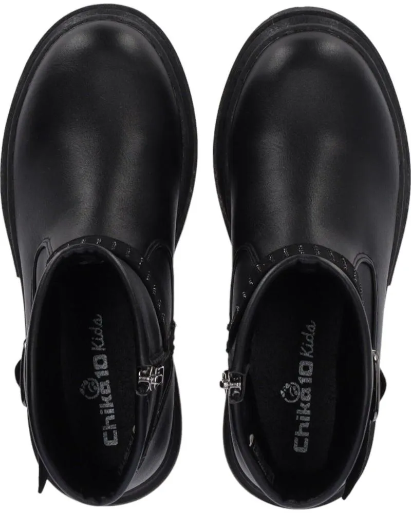 Botines CHIKA10  de Niña BOTINES DE NINA KIDS NANI 03 EN  NEGRO