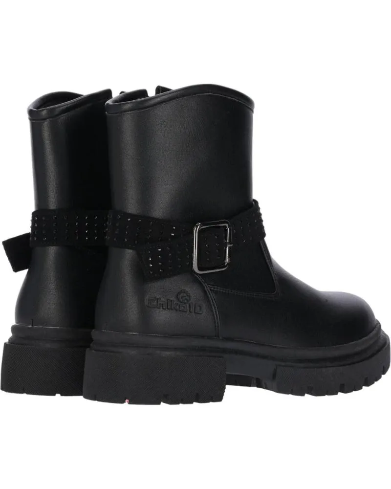 Botines CHIKA10  de Niña BOTINES DE NINA KIDS NANI 03 EN  NEGRO