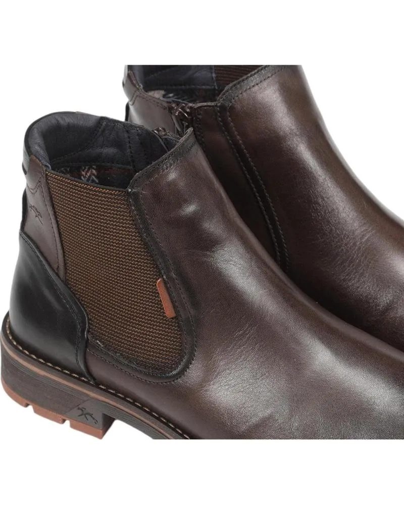Botines FLUCHOS  de Hombre F1343  MARRóN