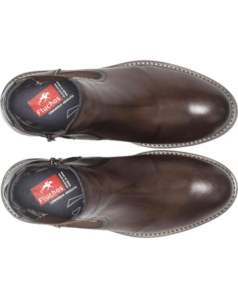 Botines FLUCHOS  de Hombre F1343  MARRóN