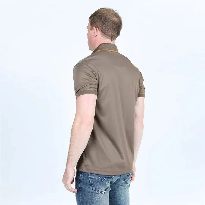 Camisa Platini Modern Fit Stretch Fashion Polo