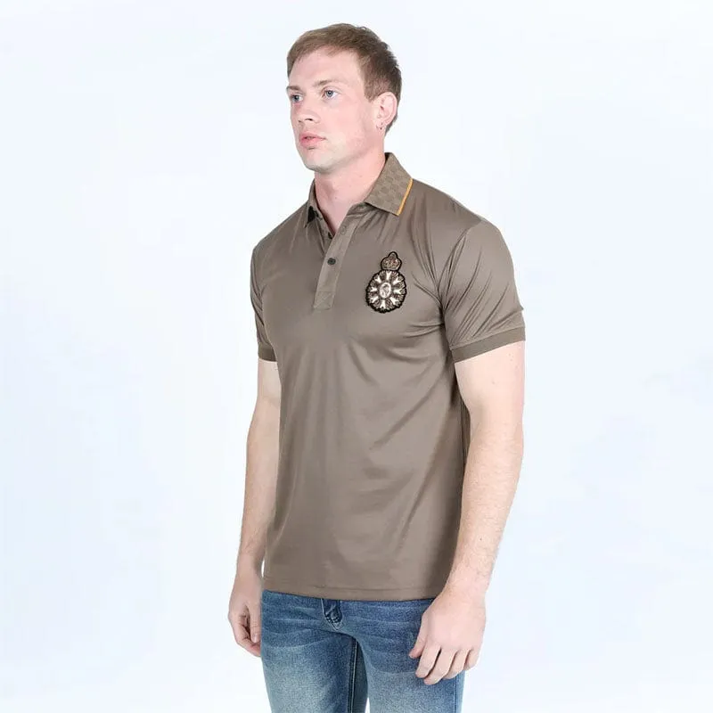 Camisa Platini Modern Fit Stretch Fashion Polo