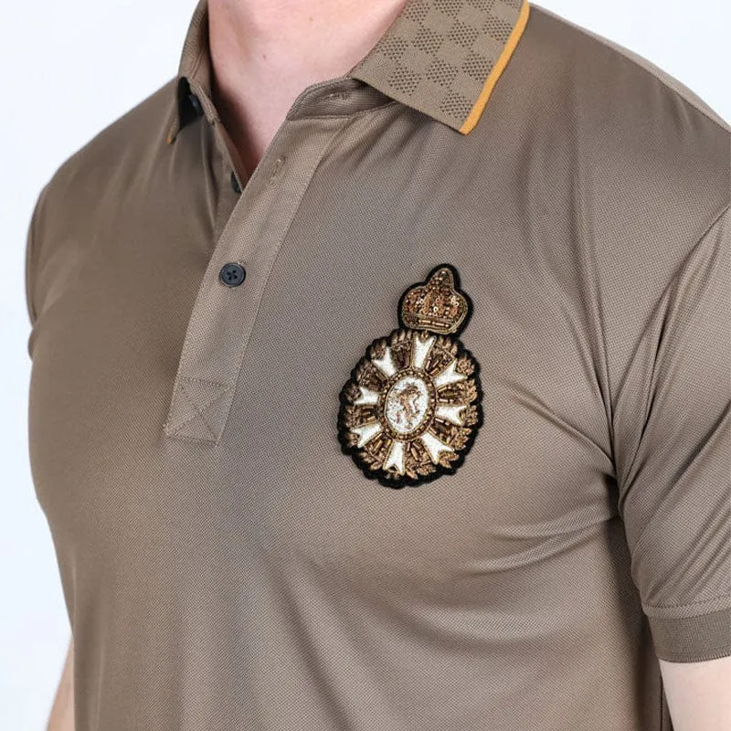 Camisa Platini Modern Fit Stretch Fashion Polo