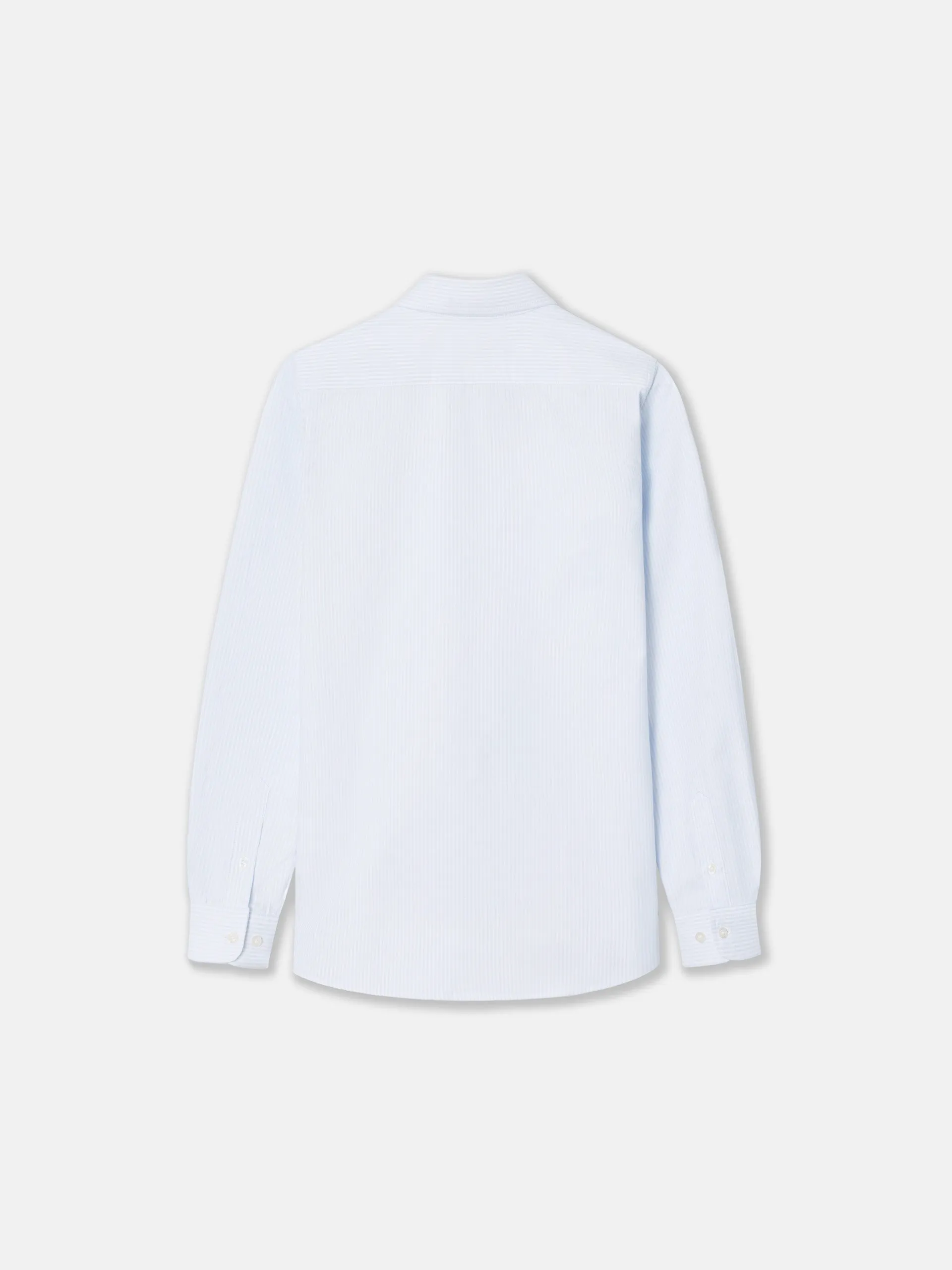 Camisa sport kids clasica oxford rayas azul