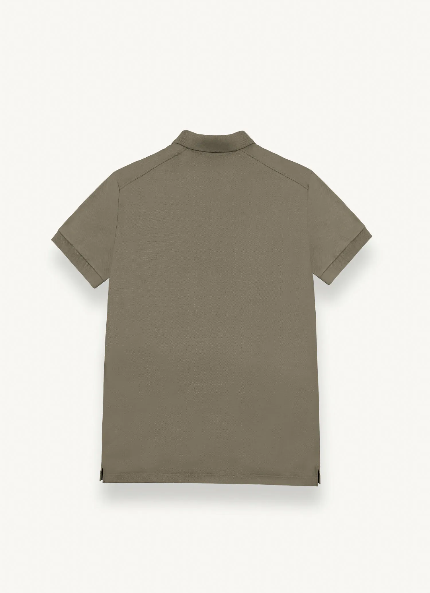 Camiseta de manga corta en tejido de piqué de algodón