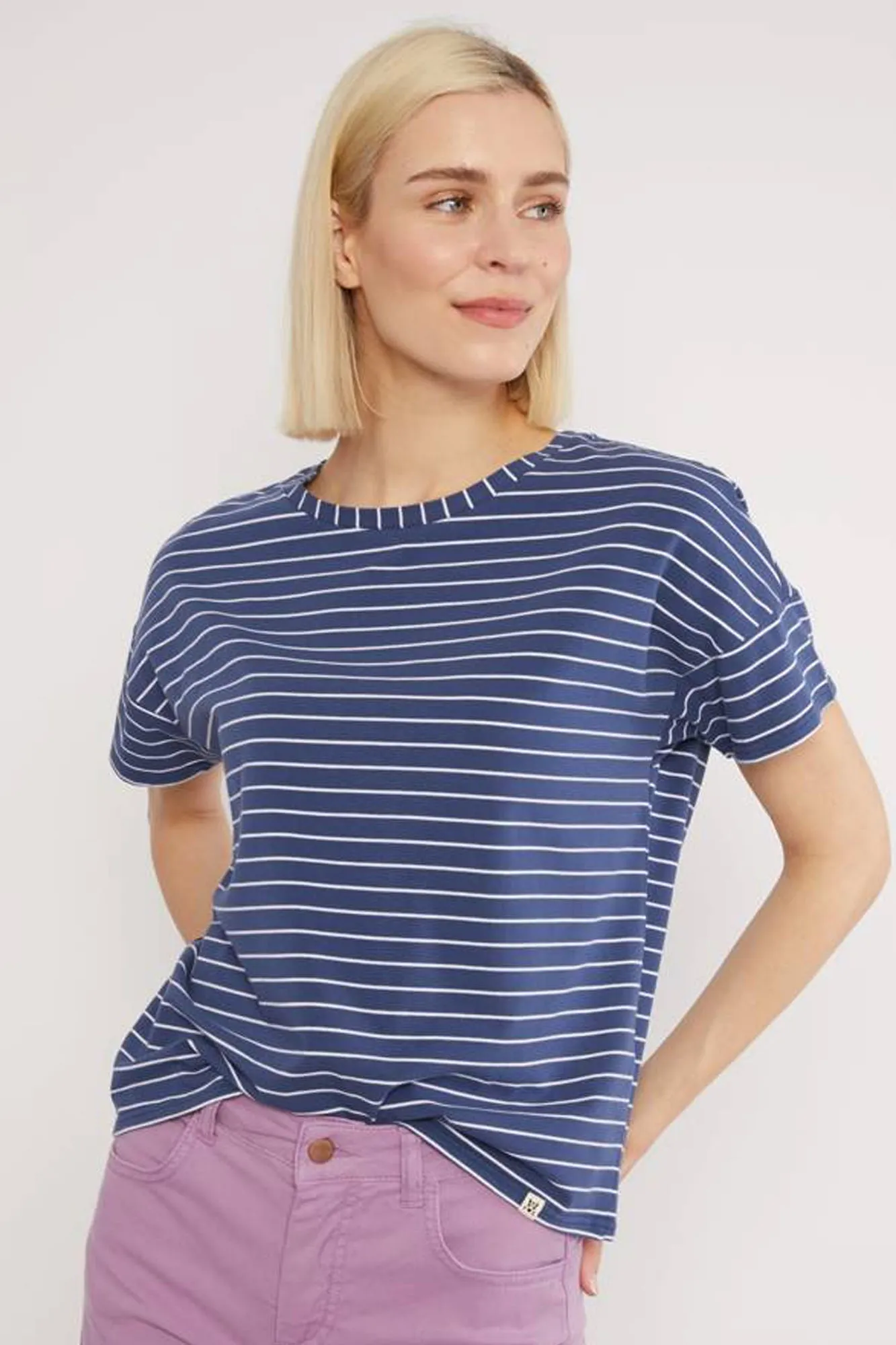 Camiseta de rayas GENEROUS BLUE