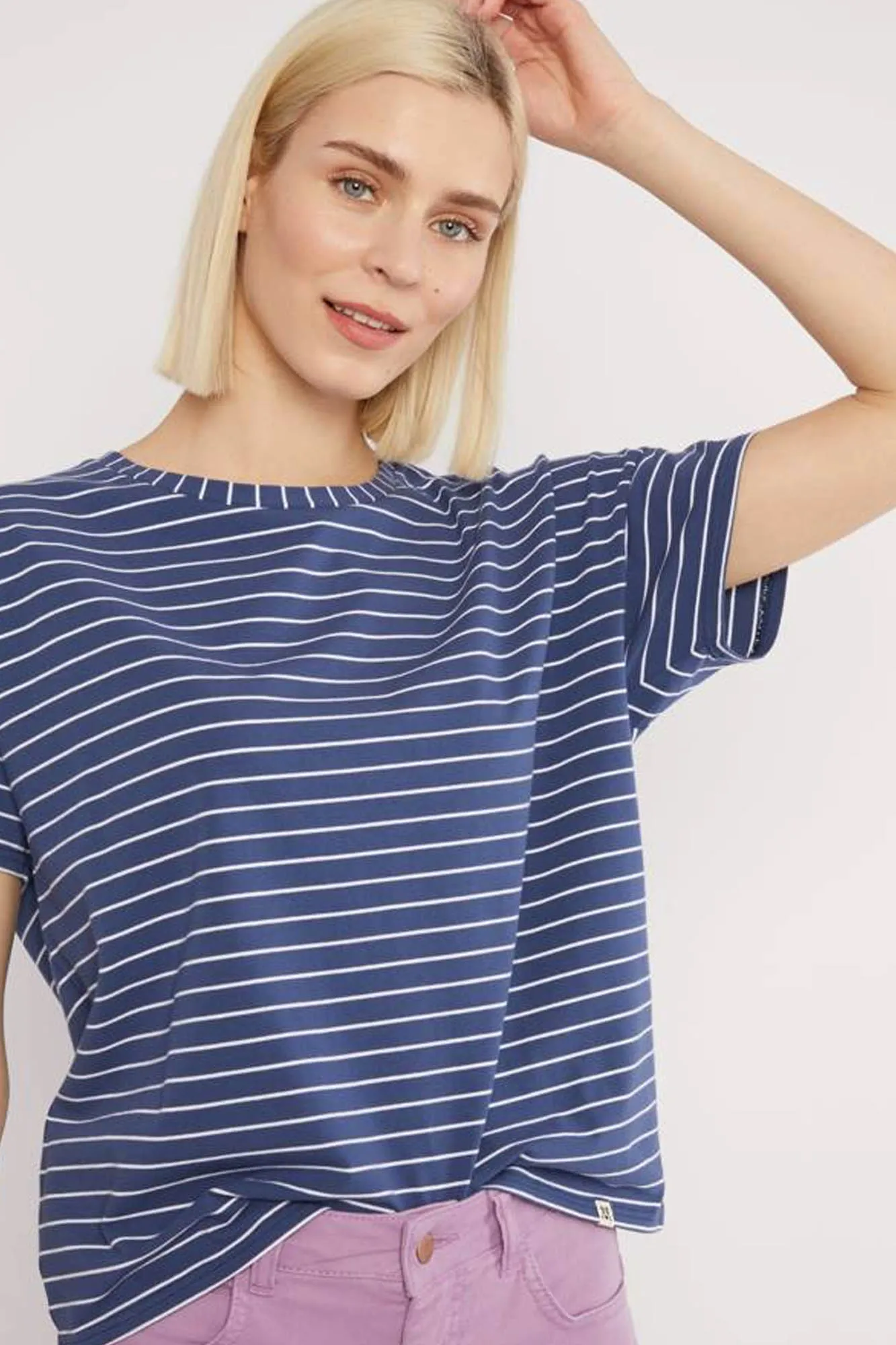 Camiseta de rayas GENEROUS BLUE