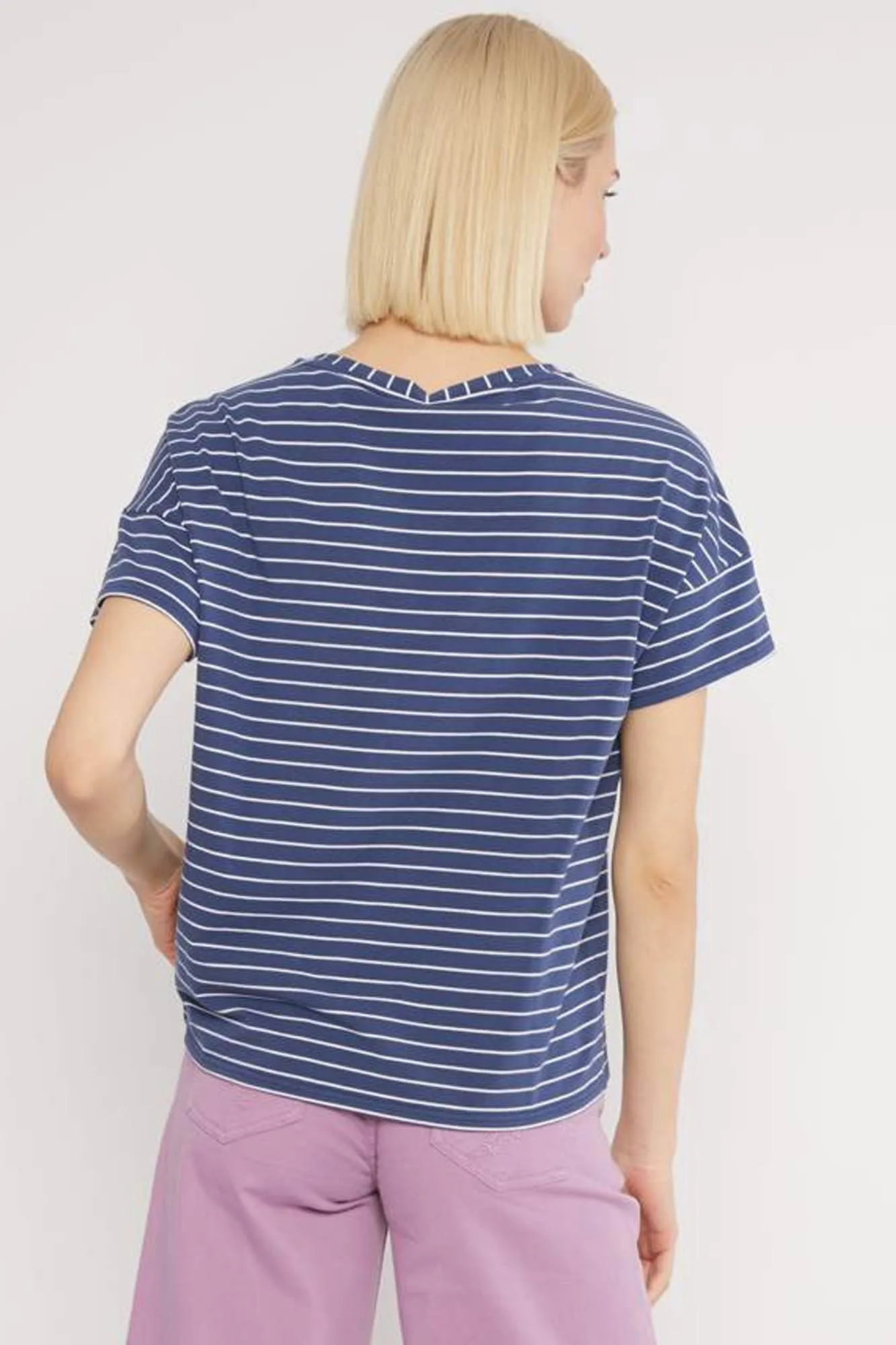 Camiseta de rayas GENEROUS BLUE