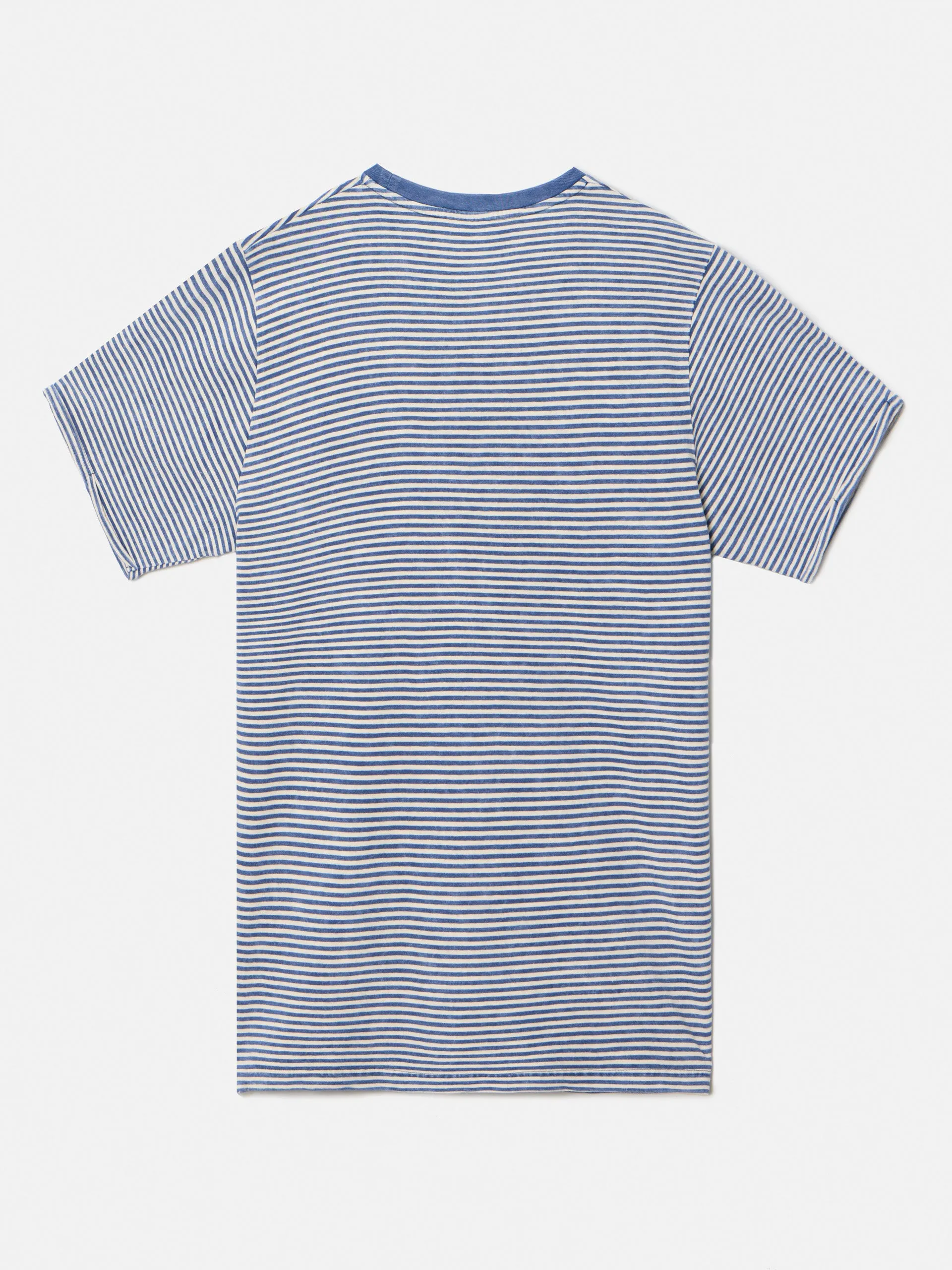 Camiseta rayas nauticas dye azul