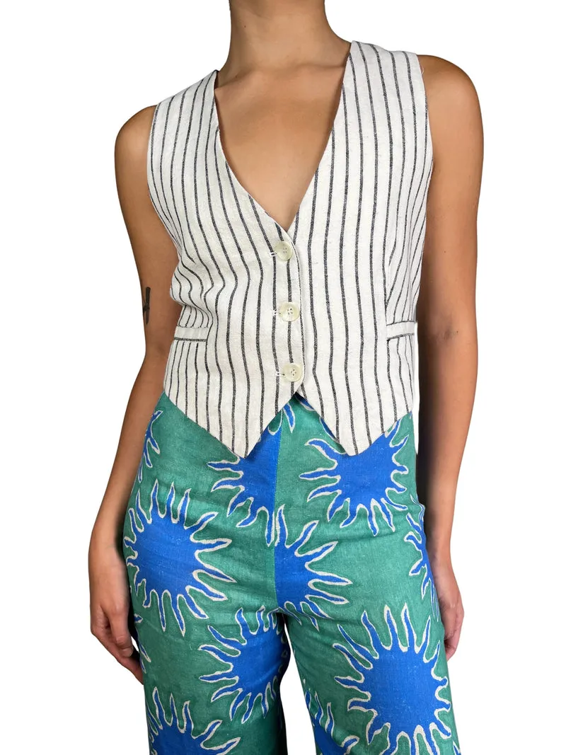 CHER Gilet Rayas