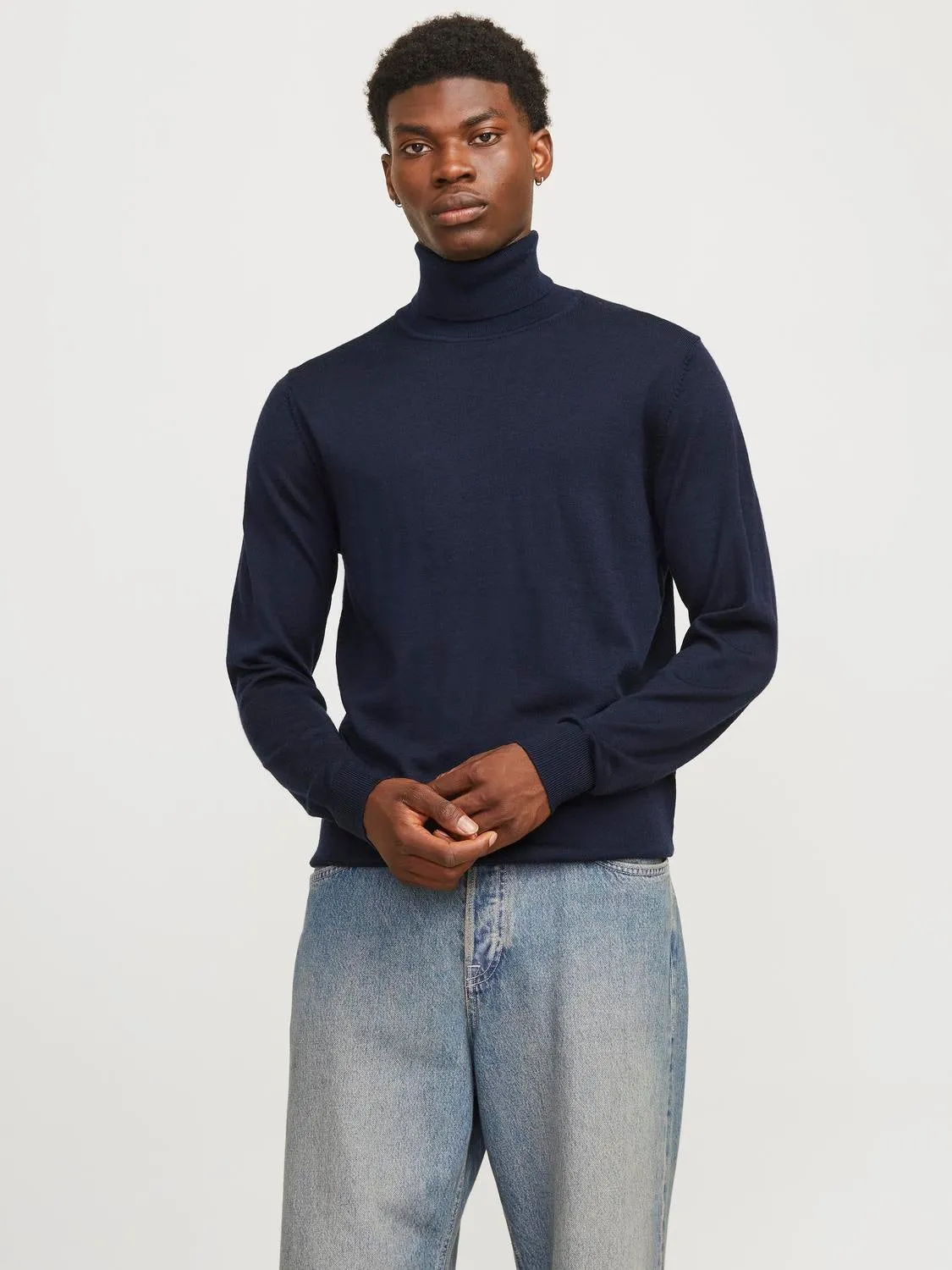 Cuello alto | Azul oscuro | Jack & Jones®
