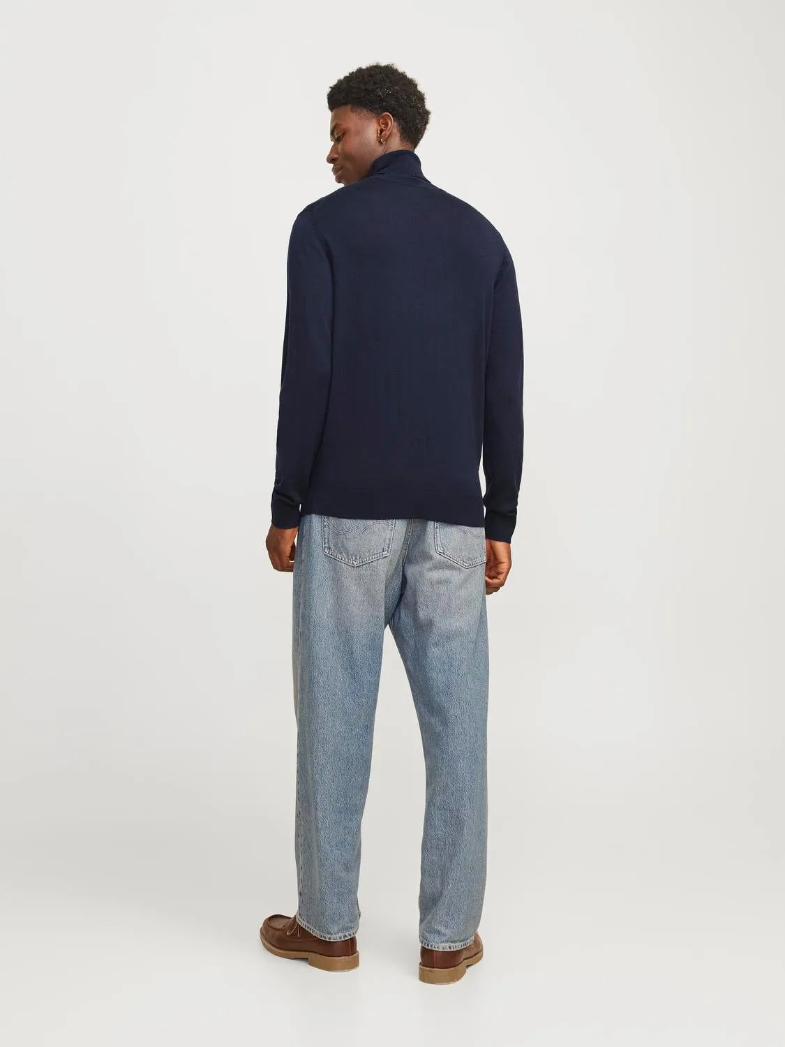 Cuello alto | Azul oscuro | Jack & Jones®