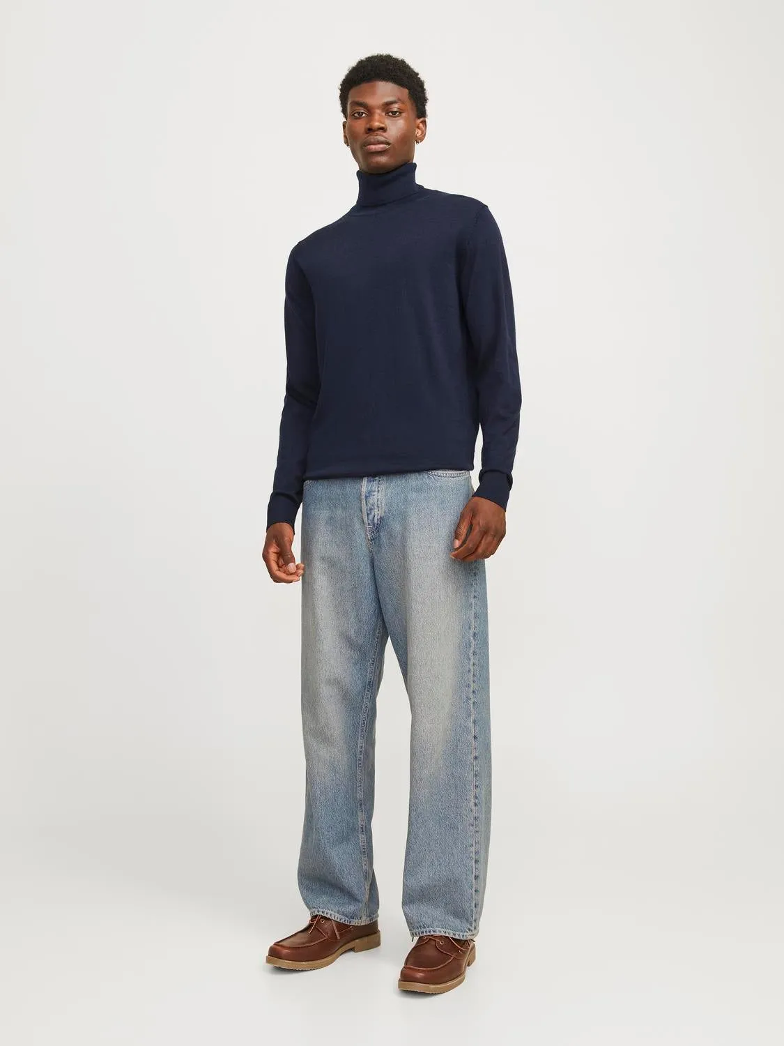 Cuello alto | Azul oscuro | Jack & Jones®