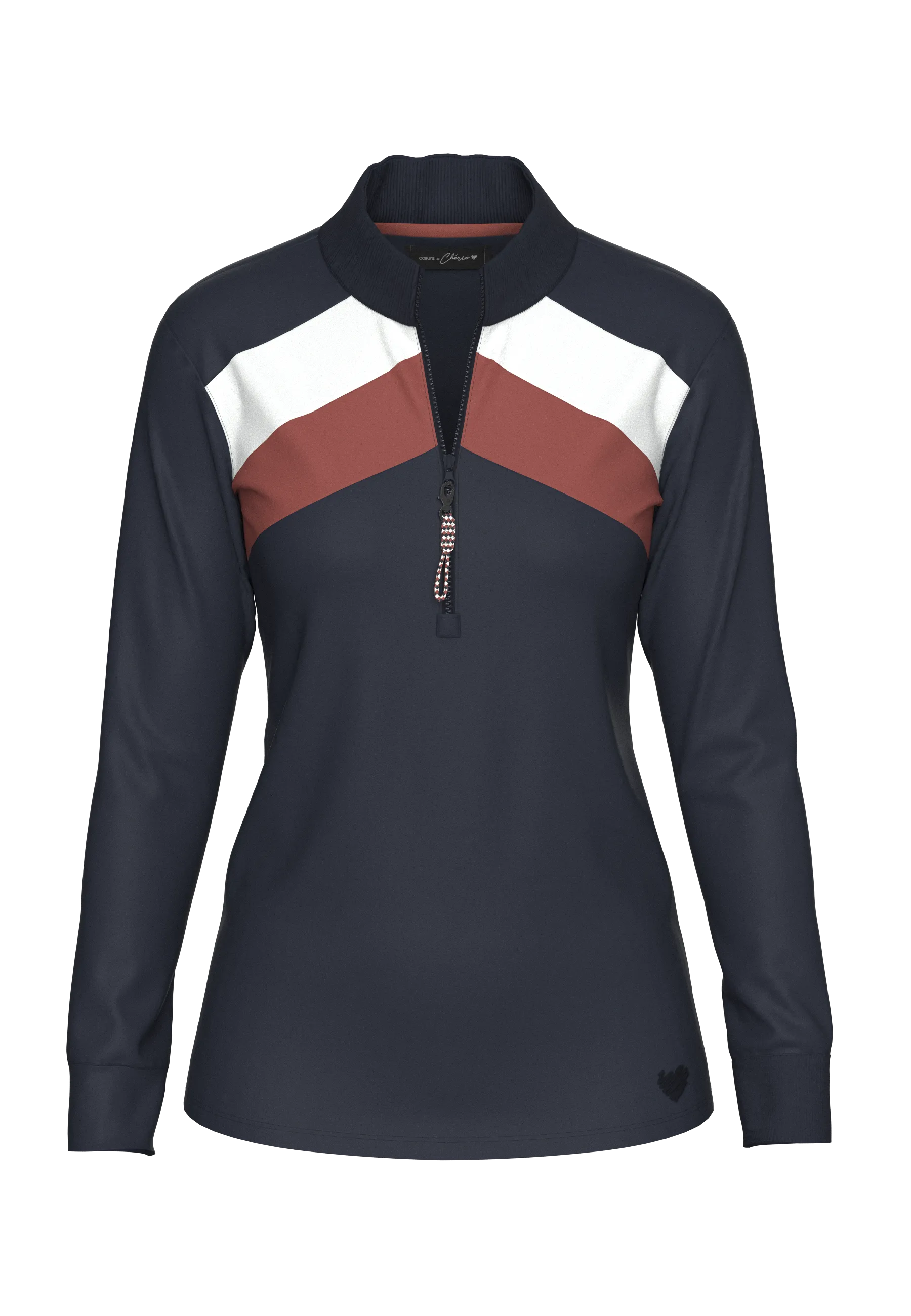 cœurs de CHERIE GEOMETRIC POLO Damen