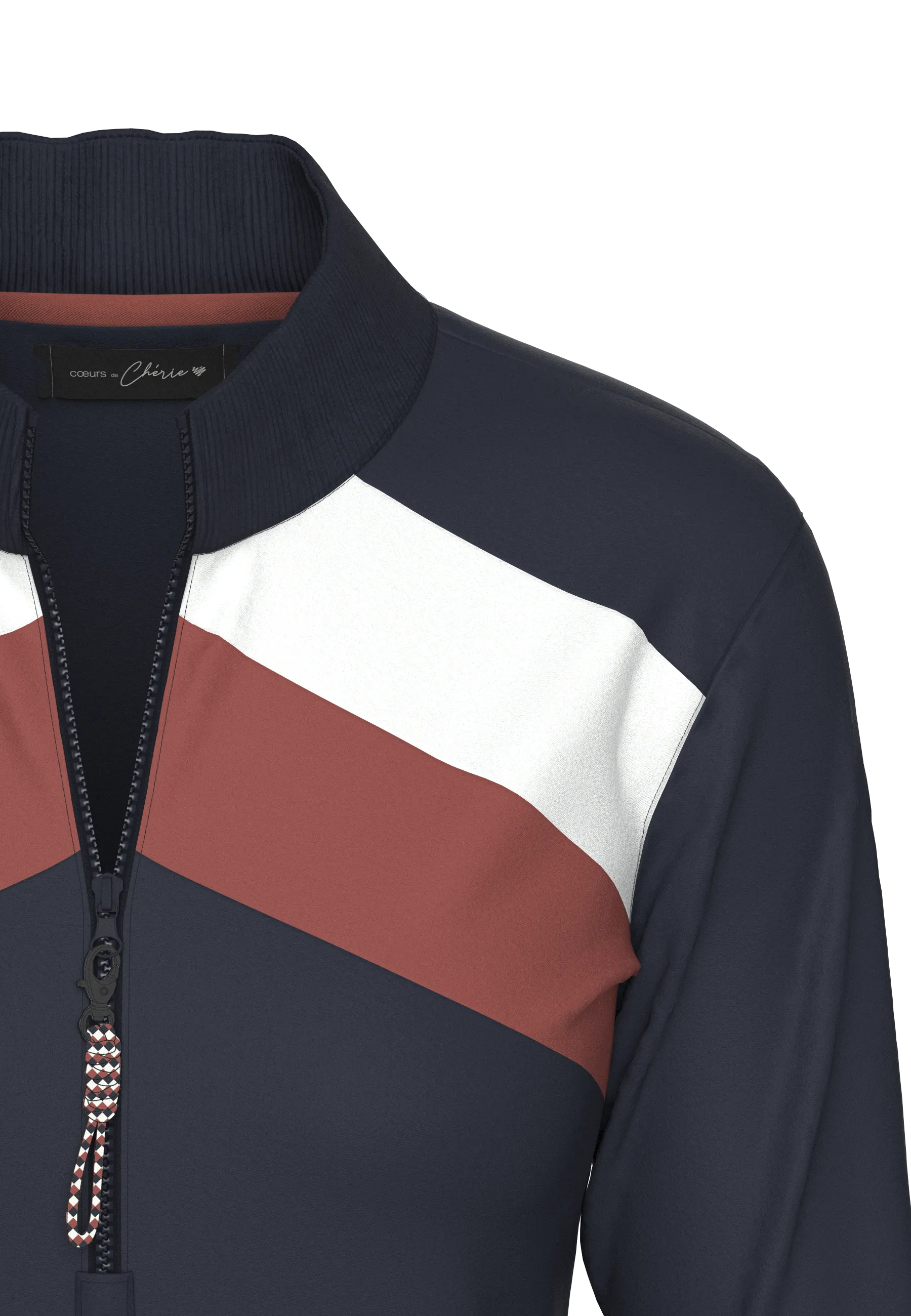 cœurs de CHERIE GEOMETRIC POLO Damen