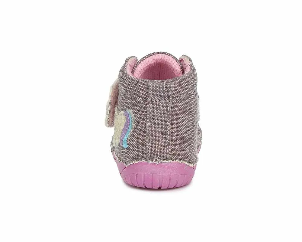 D.D.Step Botines Respetuosos Lona Unicornio