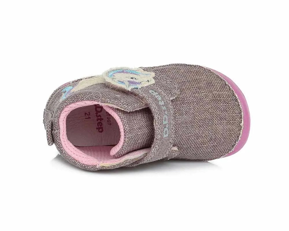 D.D.Step Botines Respetuosos Lona Unicornio