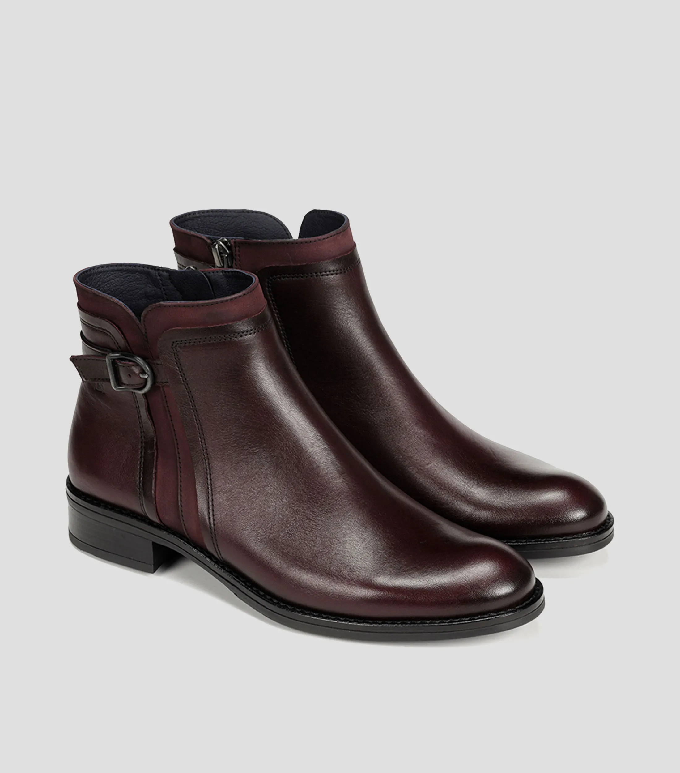Dorking Botines Tierra en piel Mujer