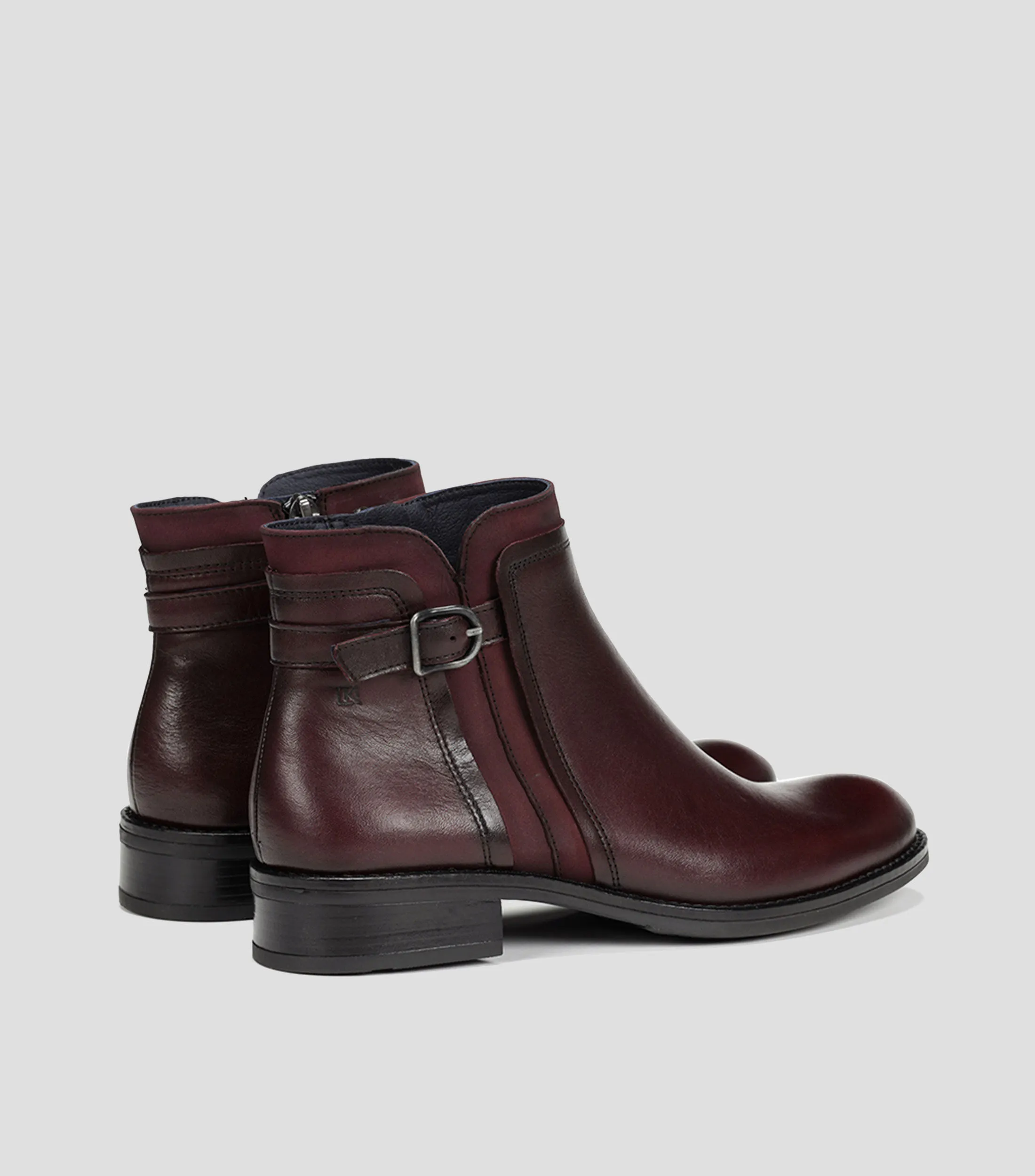 Dorking Botines Tierra en piel Mujer