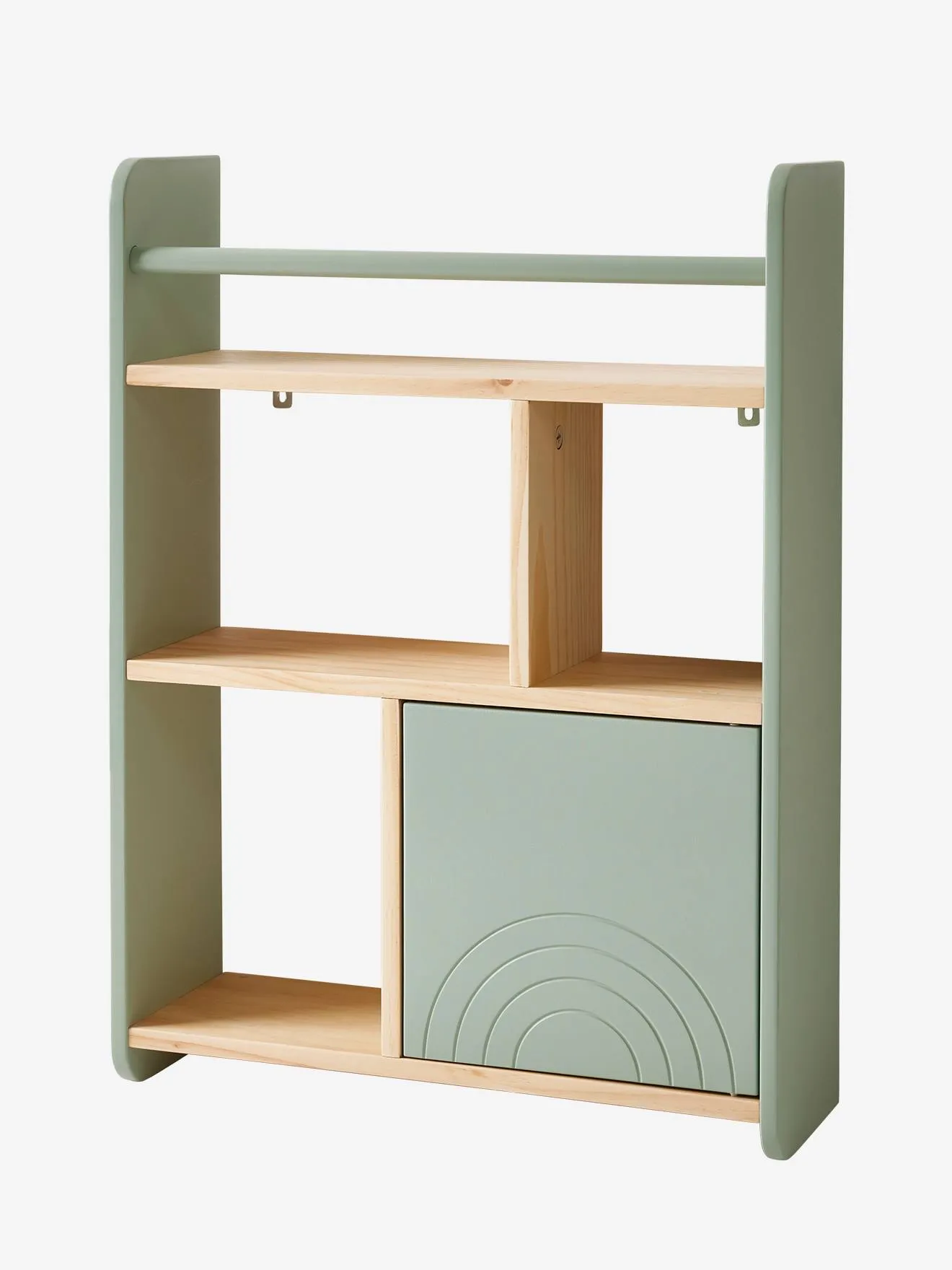 Estantería de madera LÍNEA ARCOÍRIS