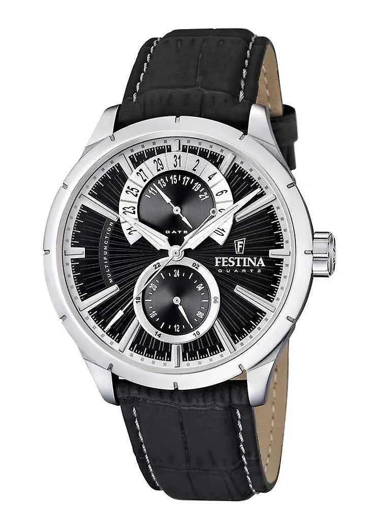 FESTINA HERRENMULTIFUNKTIONSUHR SCHWARZ (F16573/3)