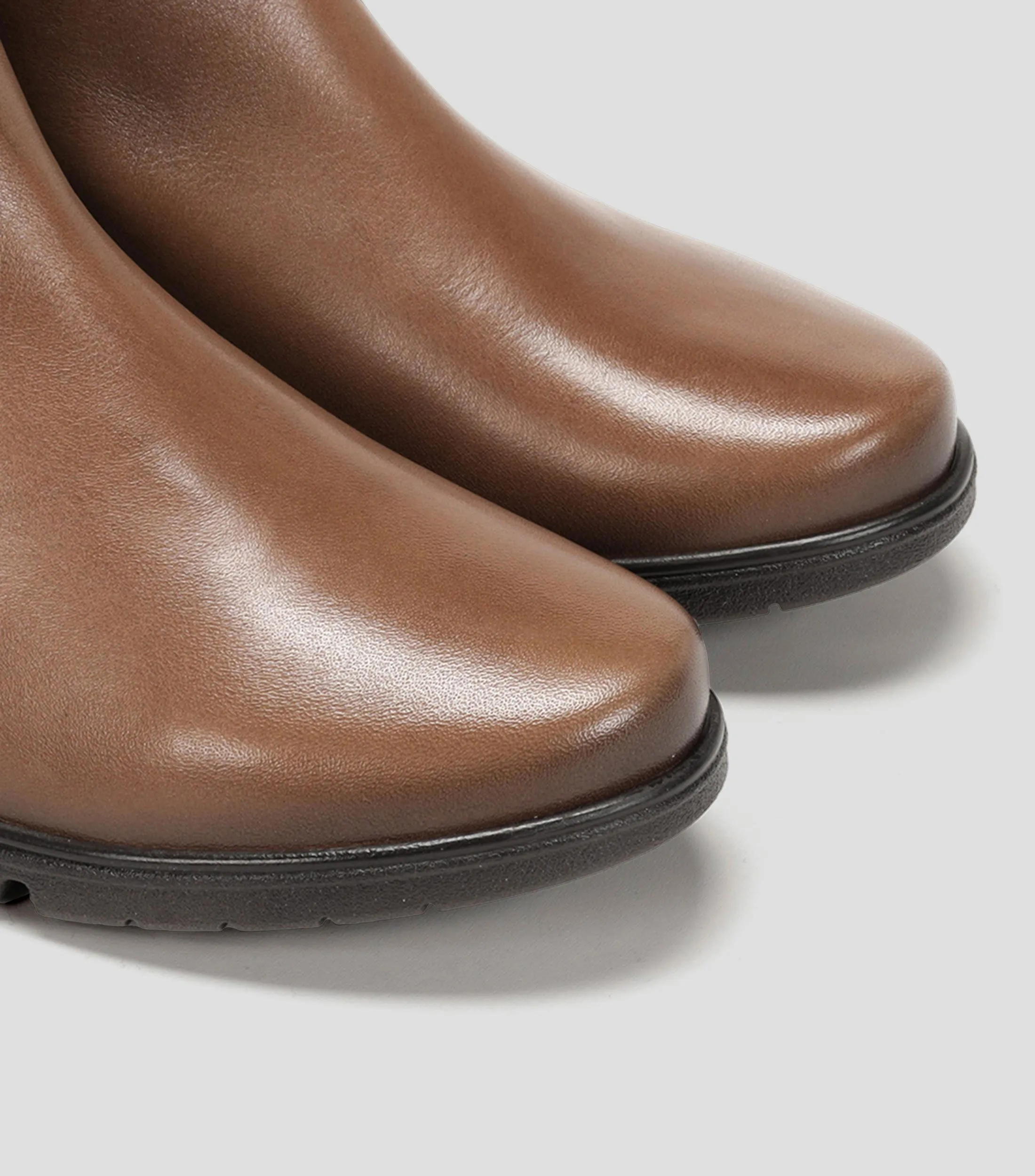 Fluchos Botines Chelsea con textura Styll Mujer