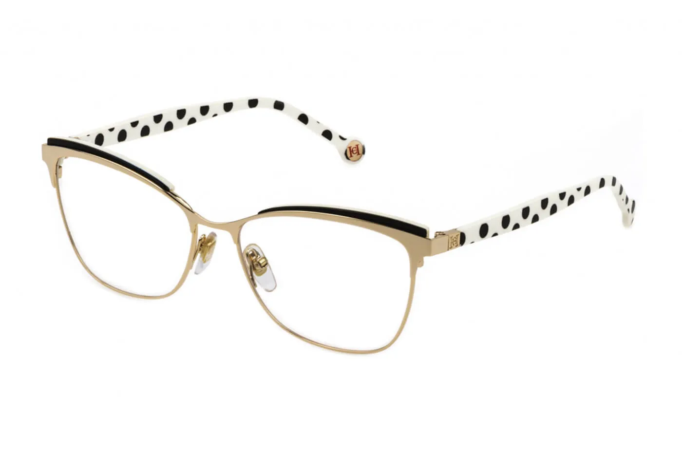 Gafas oftálmicas Carolina Herrera VHE188 Mujer Color Oro