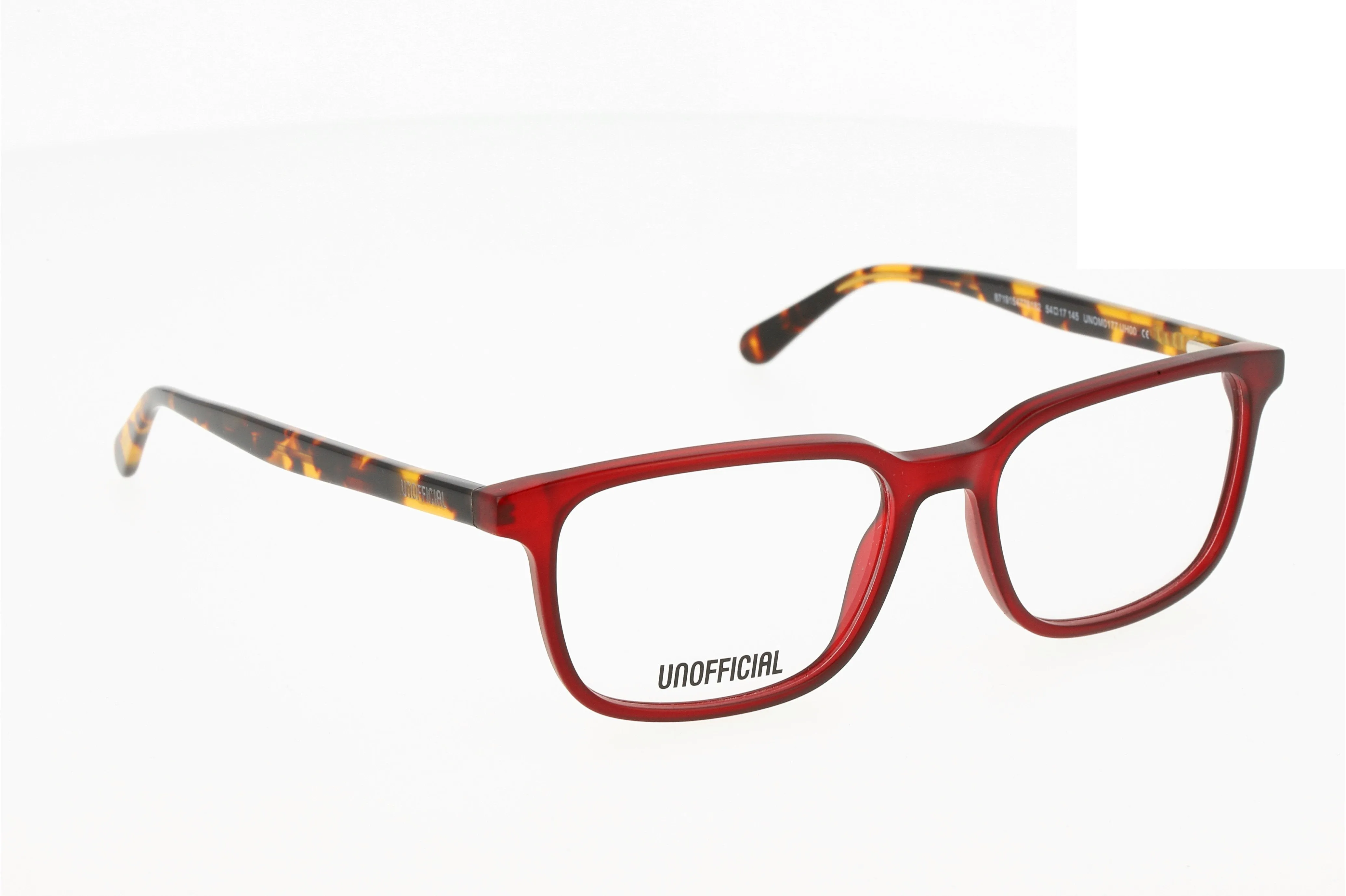 Gafas oftálmicas Unofficial UNOM0177 Hombre Color Borgoa