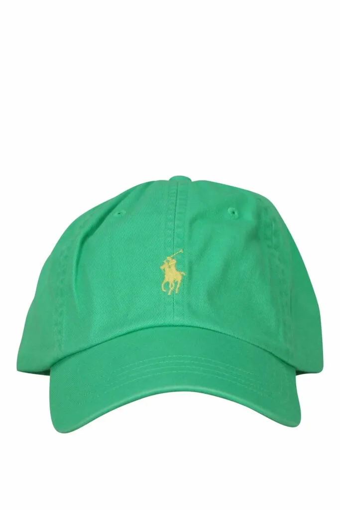Gorra verde con minilogo 