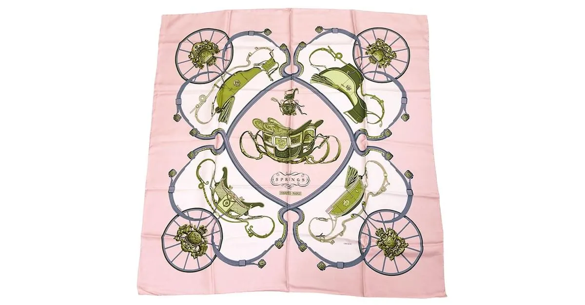 Hermès Carré 90 Rosa 