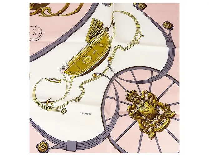 Hermès Carré 90 Rosa 