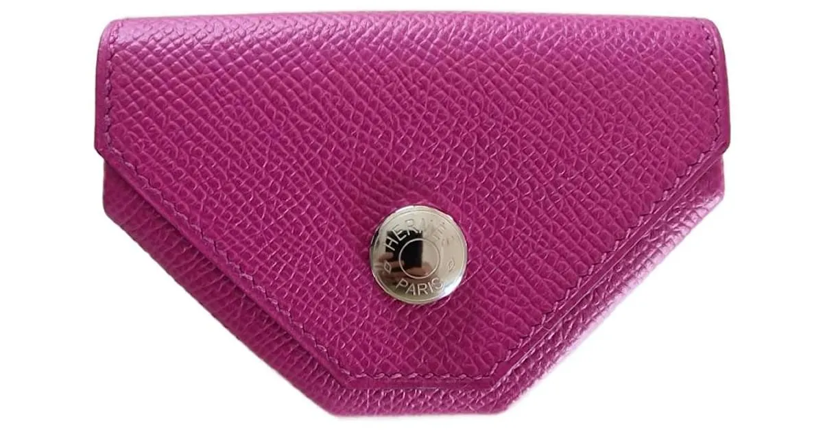 Hermès monedero 24 Rosa 