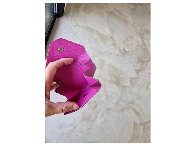 Hermès monedero 24 Rosa 
