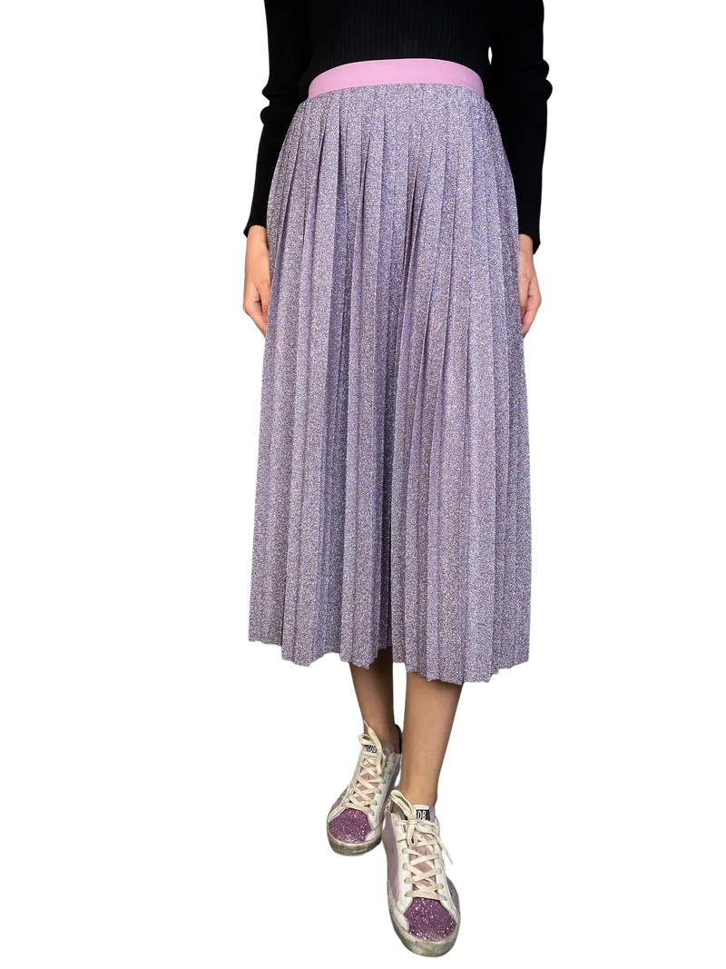 H&M Falda Brillos