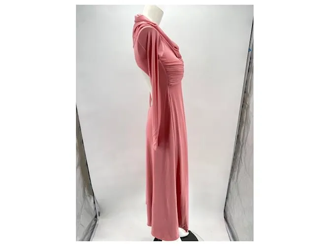KHAITE Vestidos T.International S Seda Rosa 