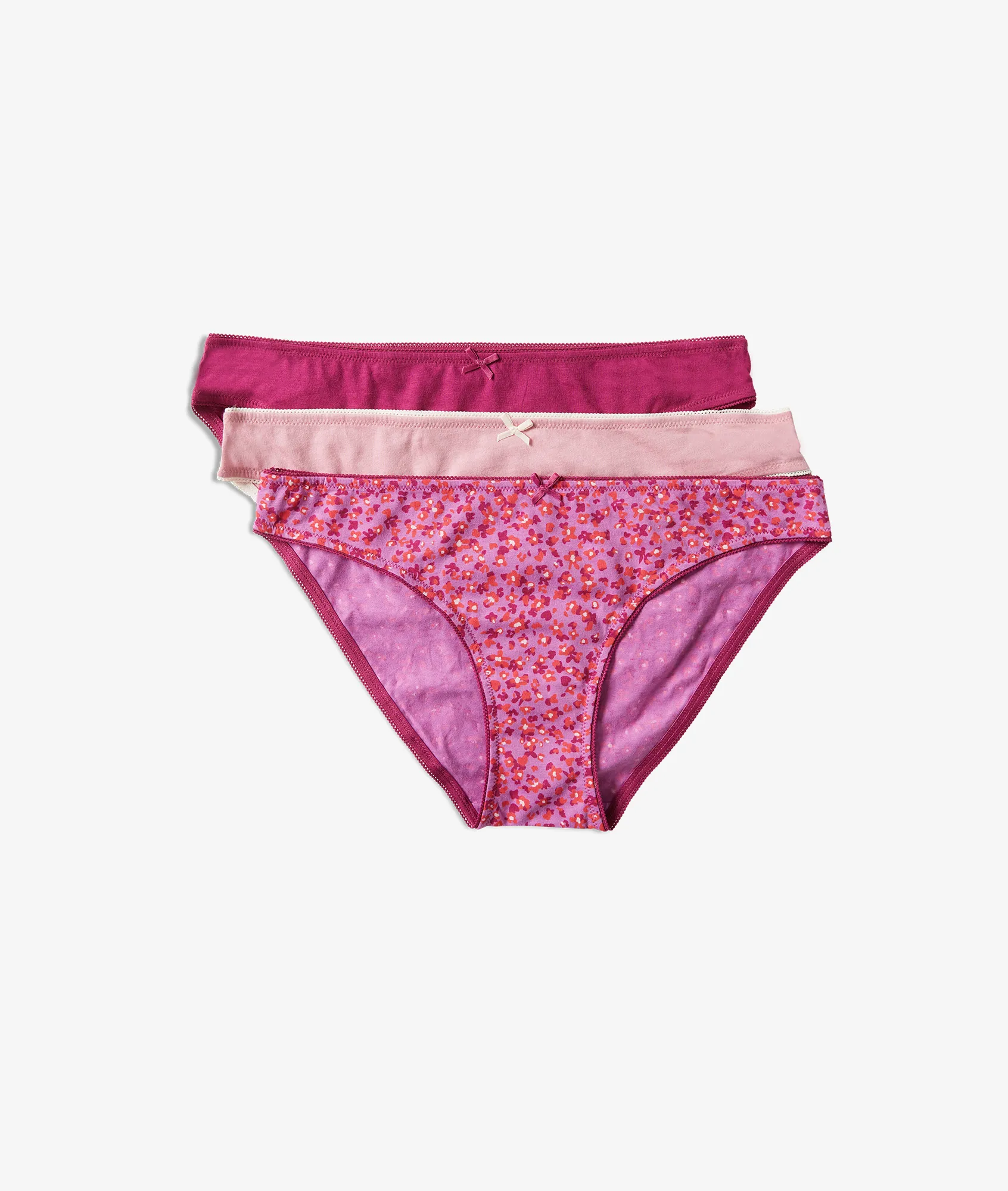 LOT DE 3 CULOTTES JACKIE PETUNIA  ETAM